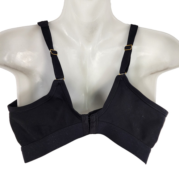 Soma Women Embraceable FC Wireless Unlined Bra Size 36D Black Full Coverage - Picture 2 of 10